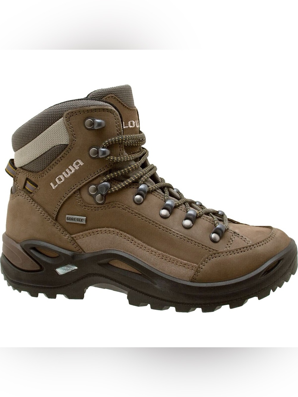 Lowa Brown and Tan Waterproof Gore-Tex Renegade Hiking Boot Size Women’s 9